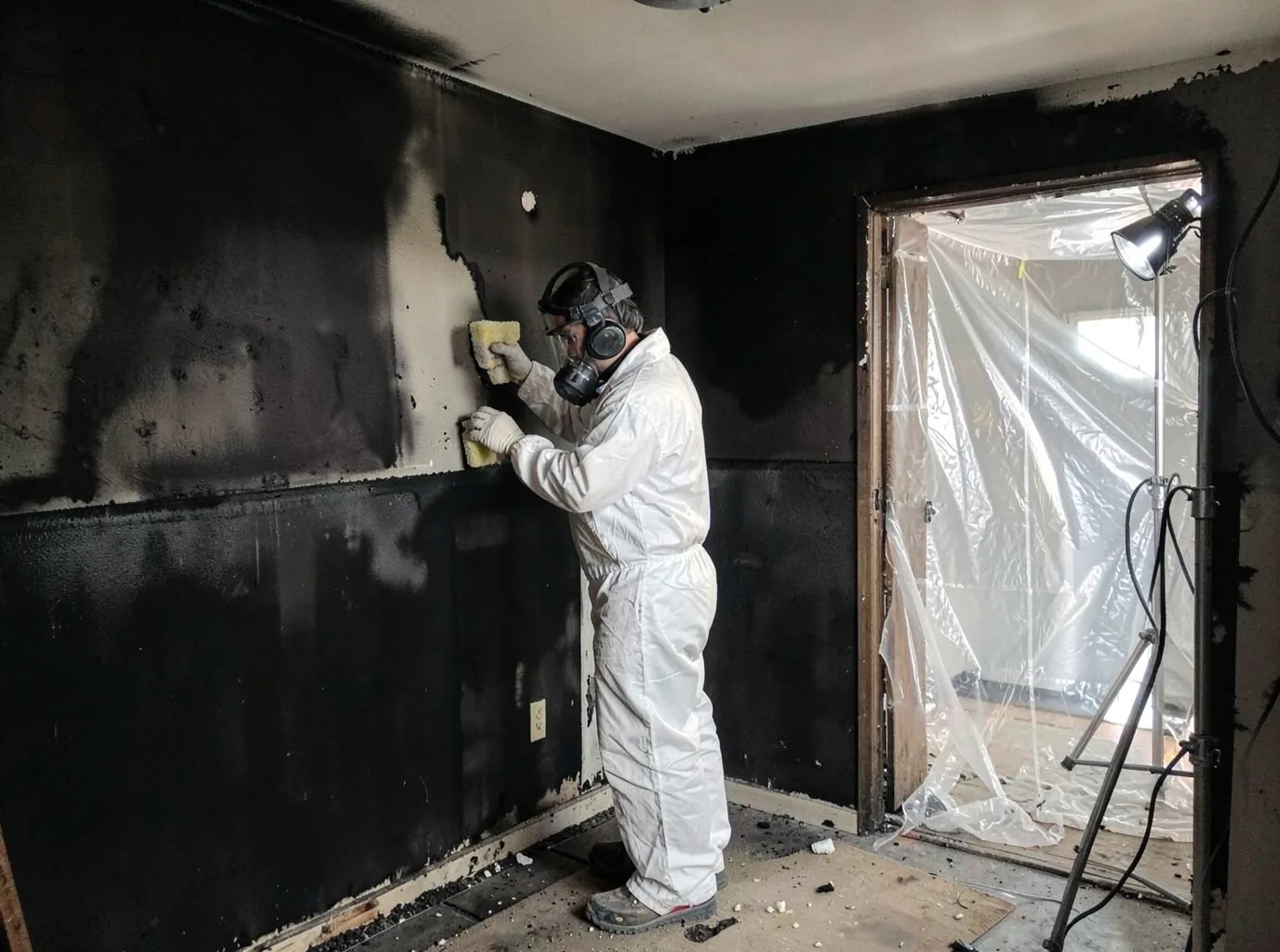 Fire Damage Restoration company in Voltaire, ND
